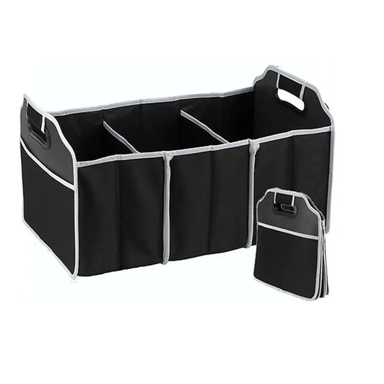 Foldable Car Storage Bin — 18L Non-Woven Organizer & Trash Box - Image 4