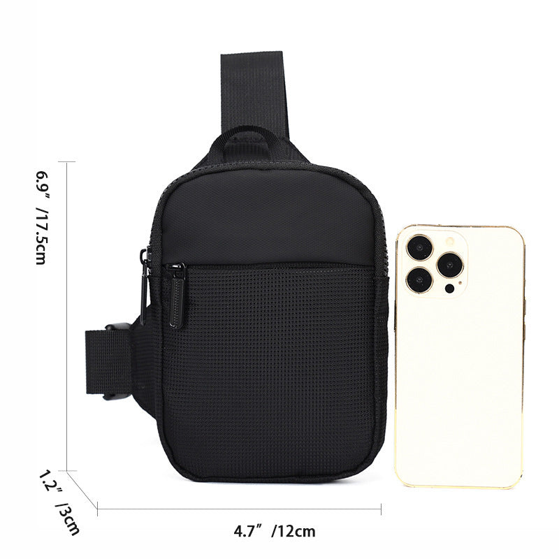 Lightweight Oxford Crossbody Bag
