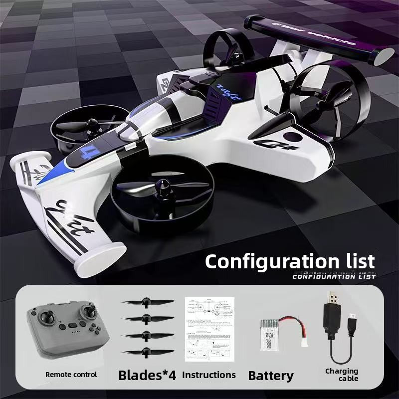 Dual Mode Drift Racing Car and Drone Toy