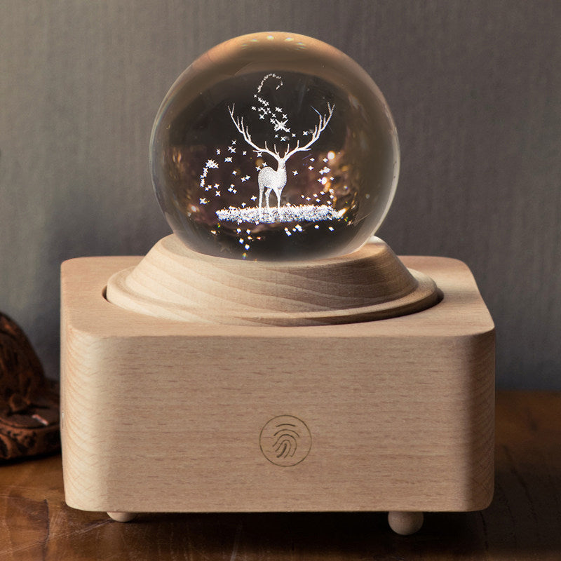 Crystal Ball Bluetooth Music Box Speaker