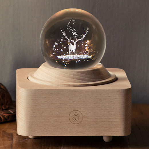 Crystal Ball Bluetooth Music Box Speaker