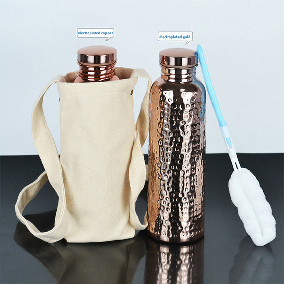 Electroplated Stainless Steel Water Bottle 800ml product image 1