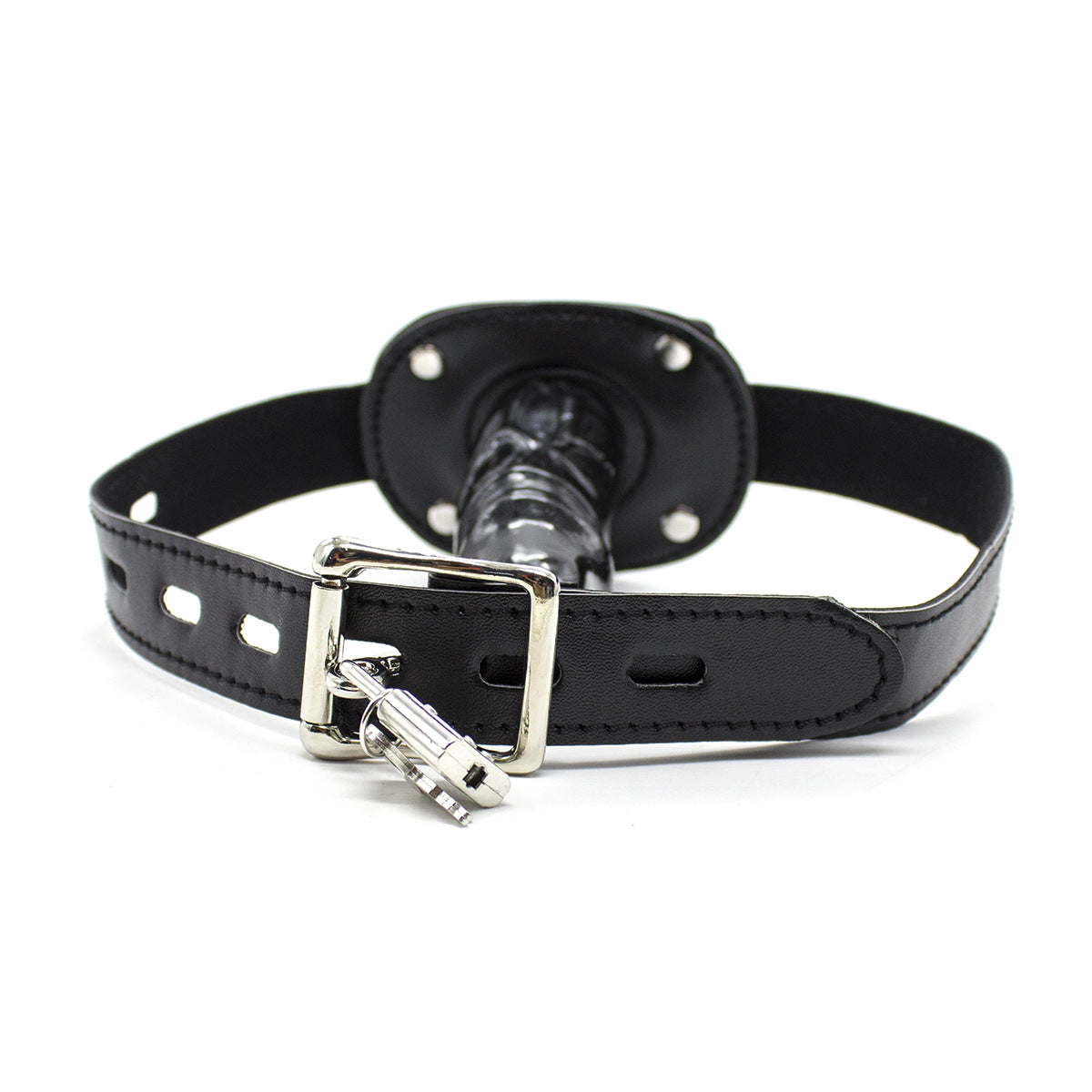 Adjustable PU Mouth Gag Bondage Toy