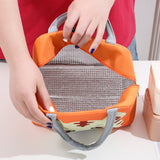 Cartoon Insulated Lunch Bag with Aluminum Foil