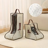 Durable PVC Shoe Storage Bags Dust Proof With Transparent Window