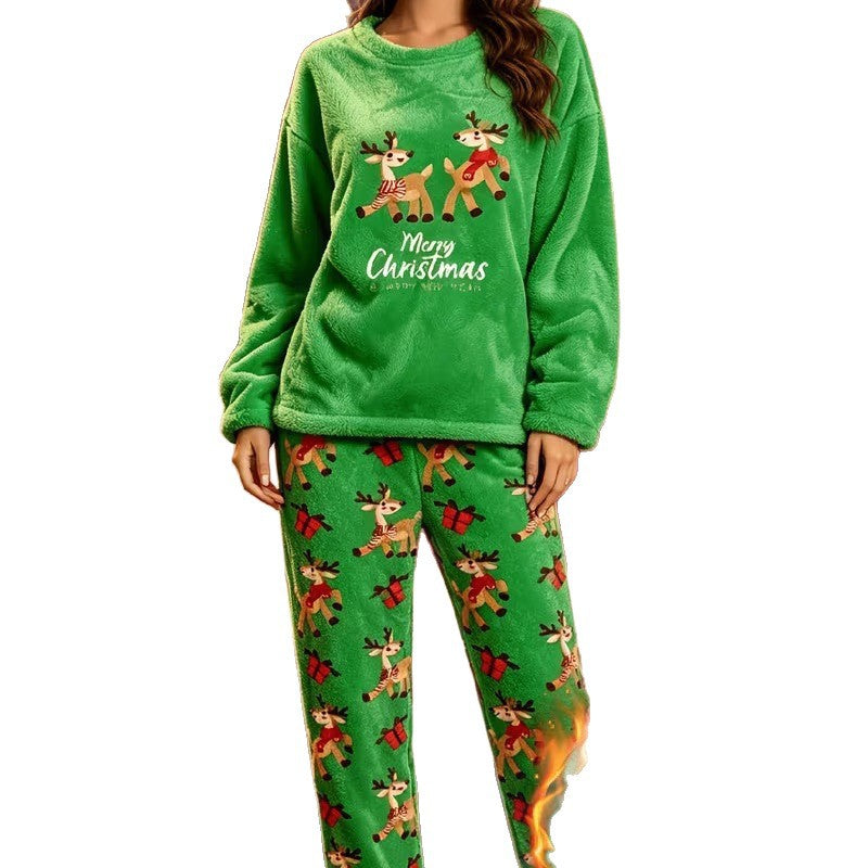 Lady's Flannel Christmas Pajama Set