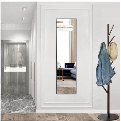Floor Standing Wall Mirror with Aluminum Alloy Frame
