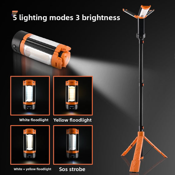 Foldable Rechargeable Outdoor Camping Light Outdoor Lighting & Tools product image 1