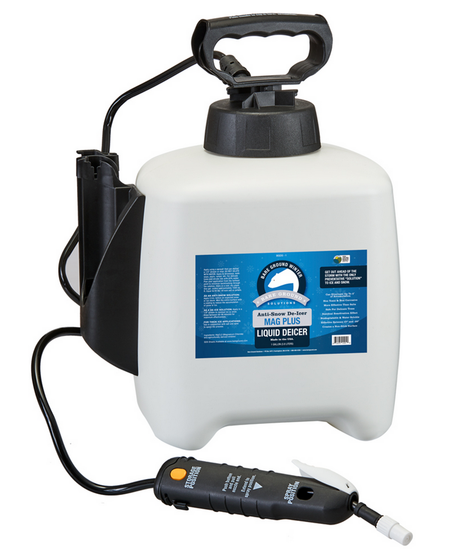 Mag Plus Deluxe Deicer System with Pump Sprayer