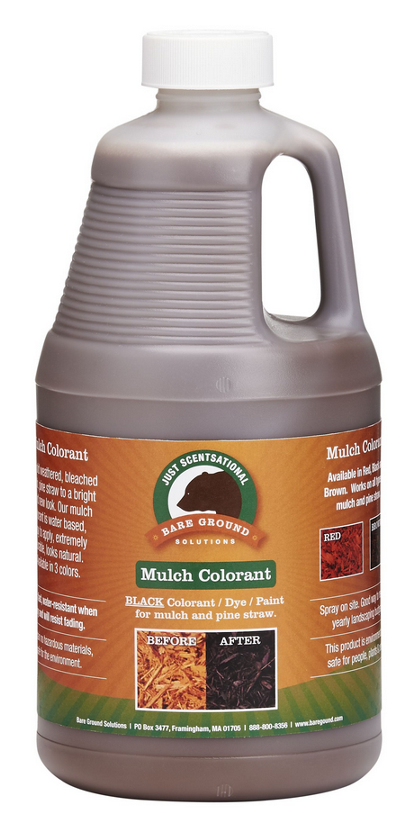 Just Scentsational Brown Bark Mulch Colorant - Half Gallon