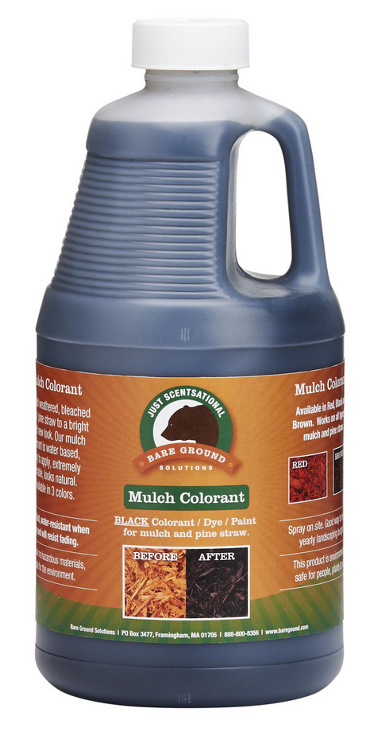Just Scentsational Black Bark Mulch Colorant - Half Gallon