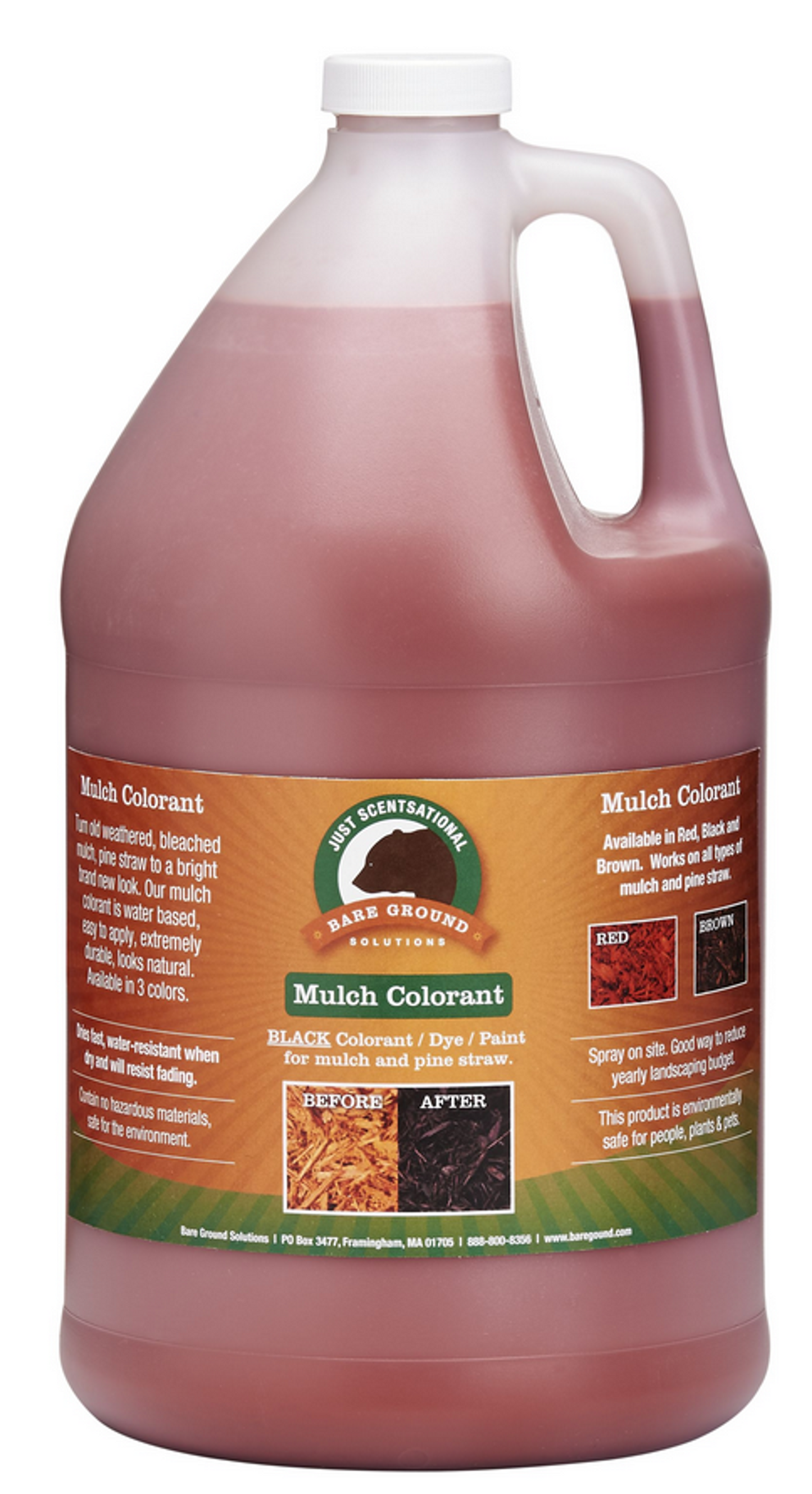 Just Scentsational Red Bark Mulch Colorant - Gallon