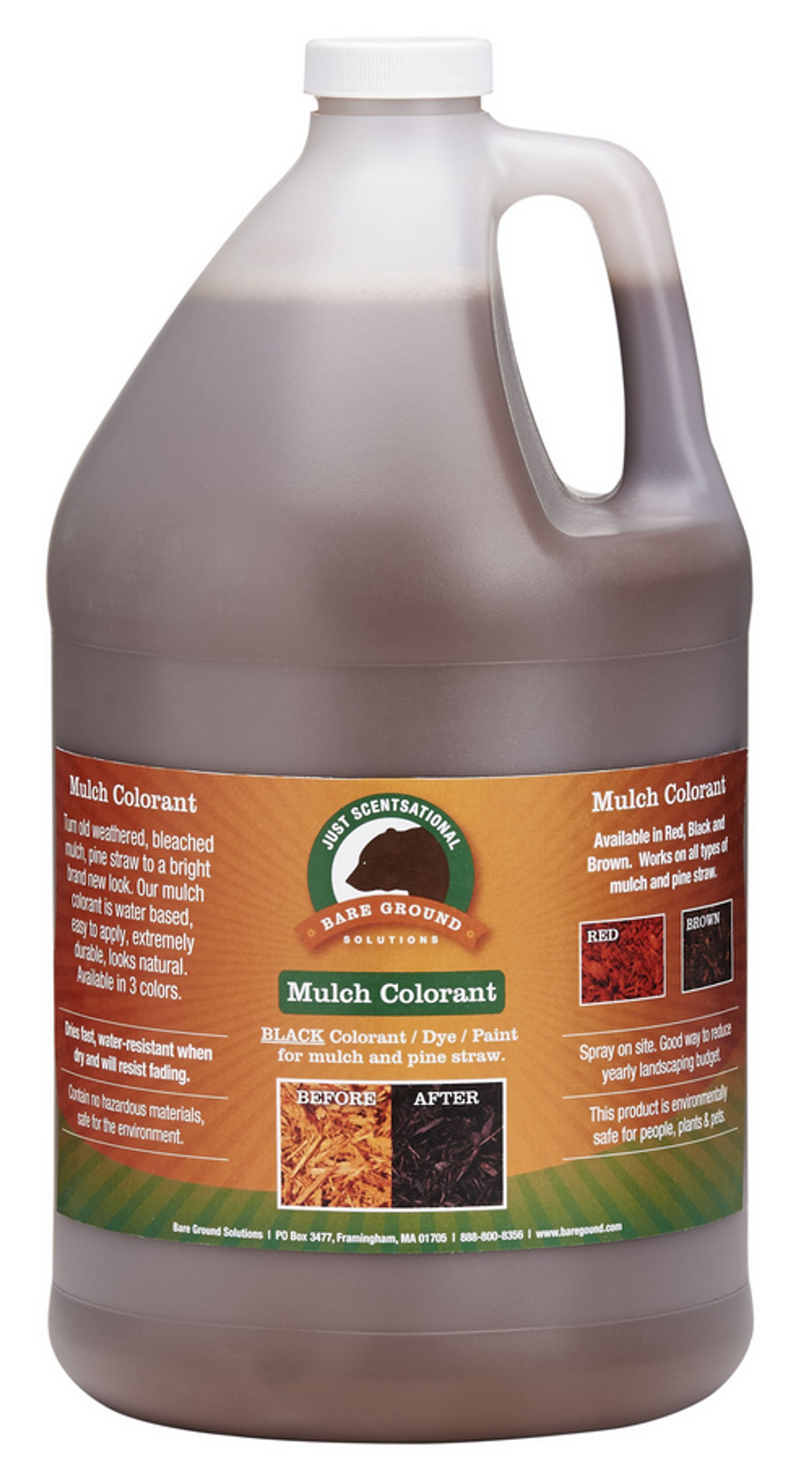 Just Scentsational Brown Bark Mulch Colorant - Gallon