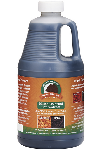 Black Bark Mulch Colorant Concentrate, Half Gallon