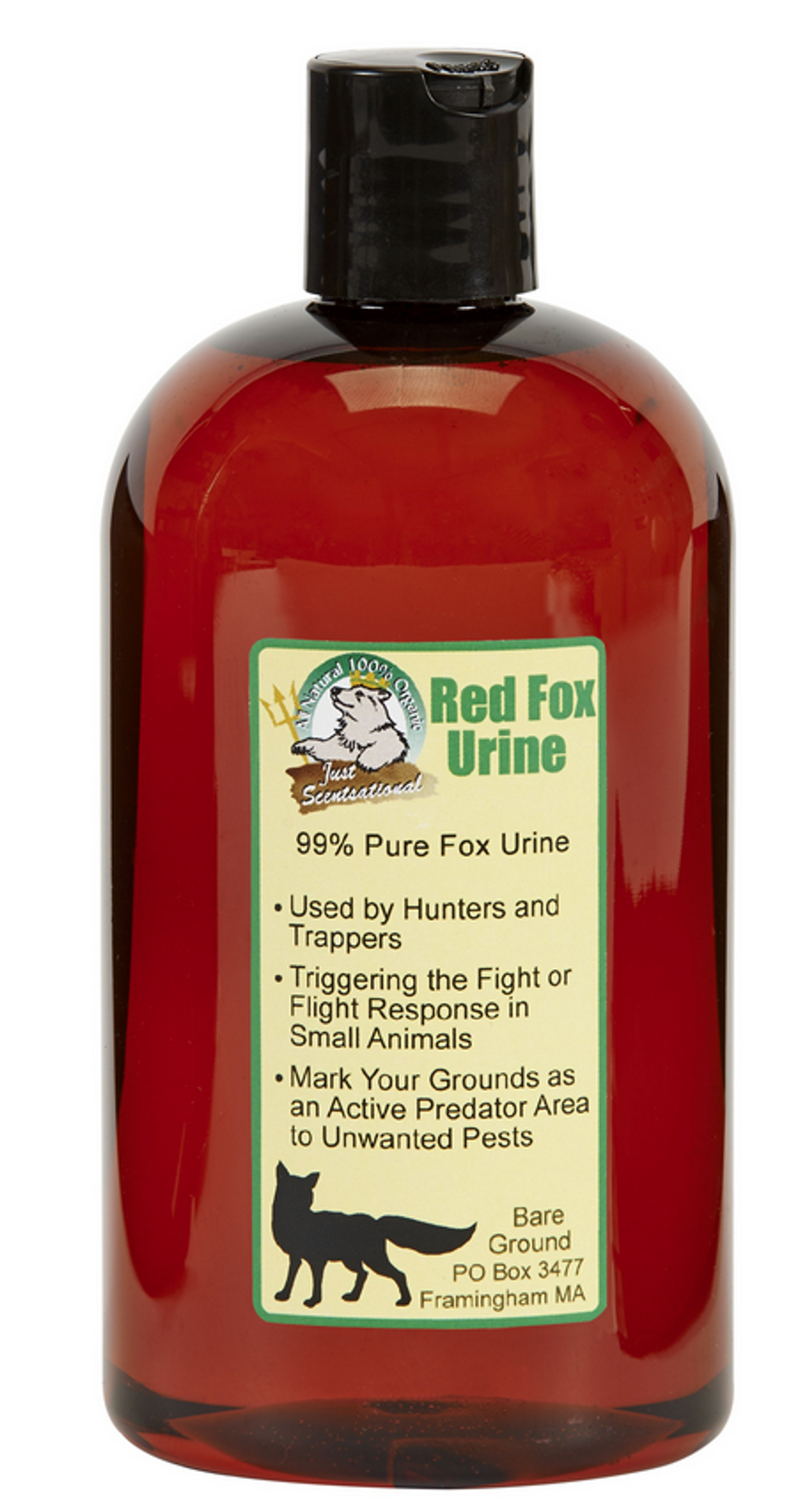 Just Scentsational Fox Urine Predator Scent, 16 oz