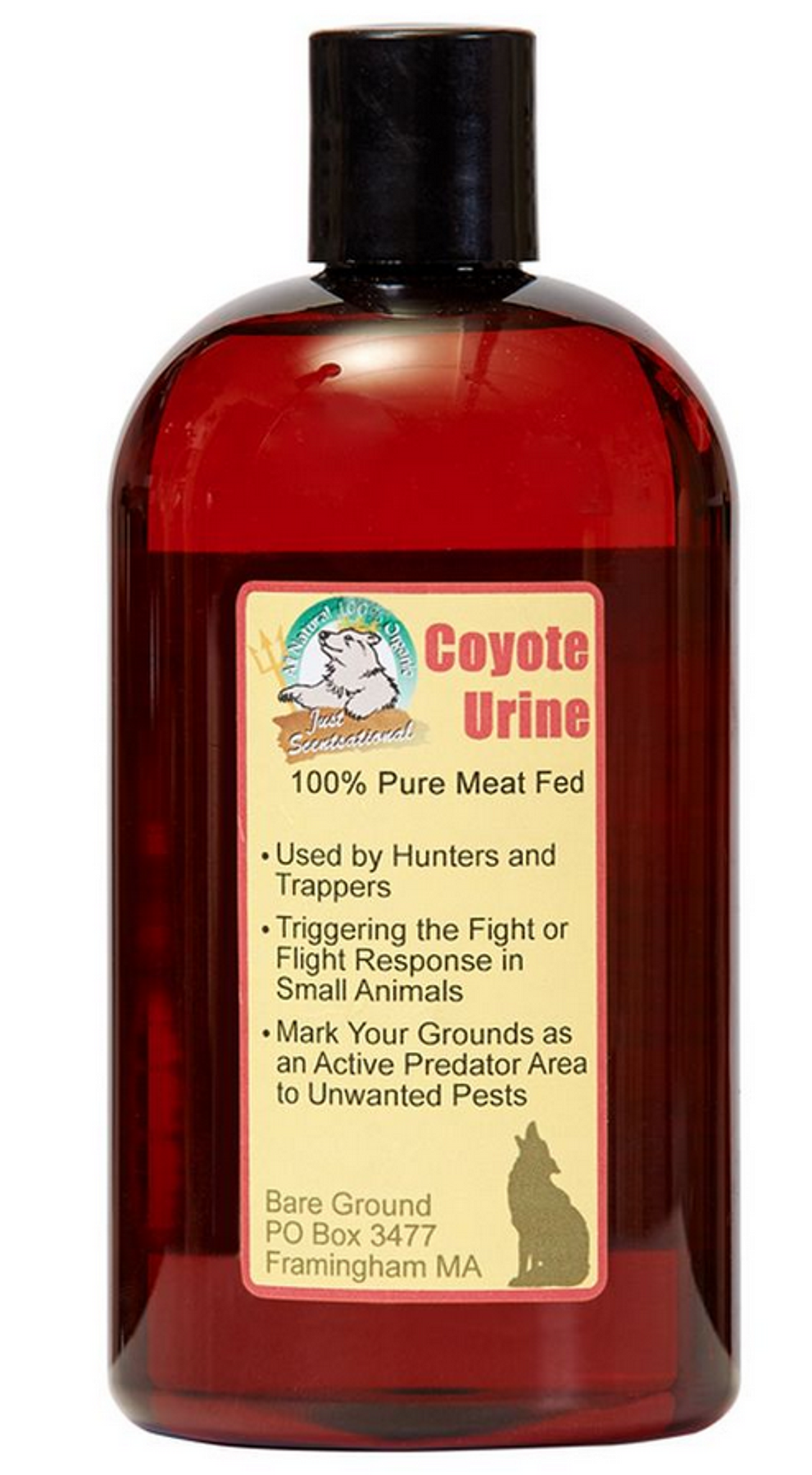 Just Scentsational Coyote Urine Predator Scent, 16 oz