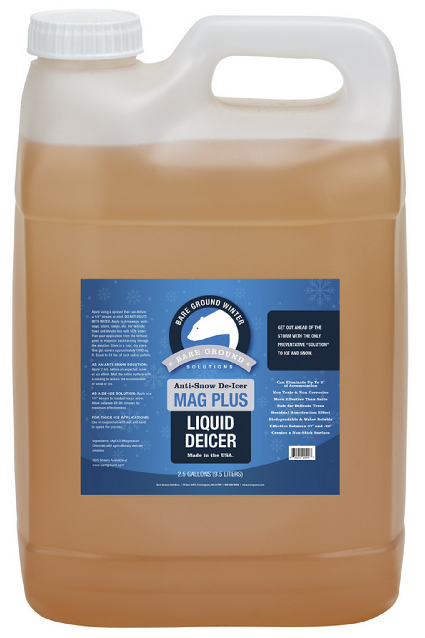 Mag Plus Liquid Deicer, 2.5 Gallon Pail