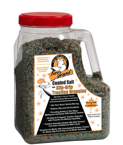 Bare Ground Coated Granular Ice Melt with Traction Granules, 12 lb