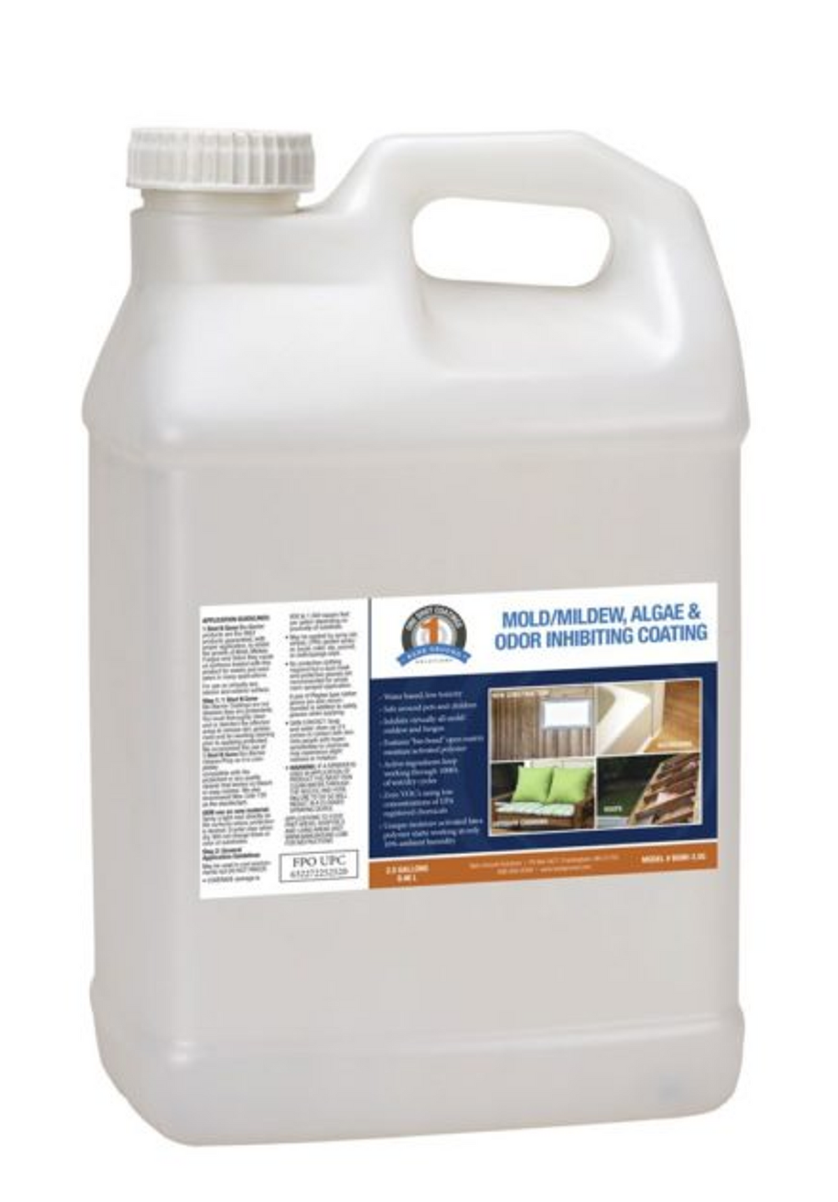 Bare Ground 1 Shot Mold Inhibiting Coating, 2.5 Gallon Pail