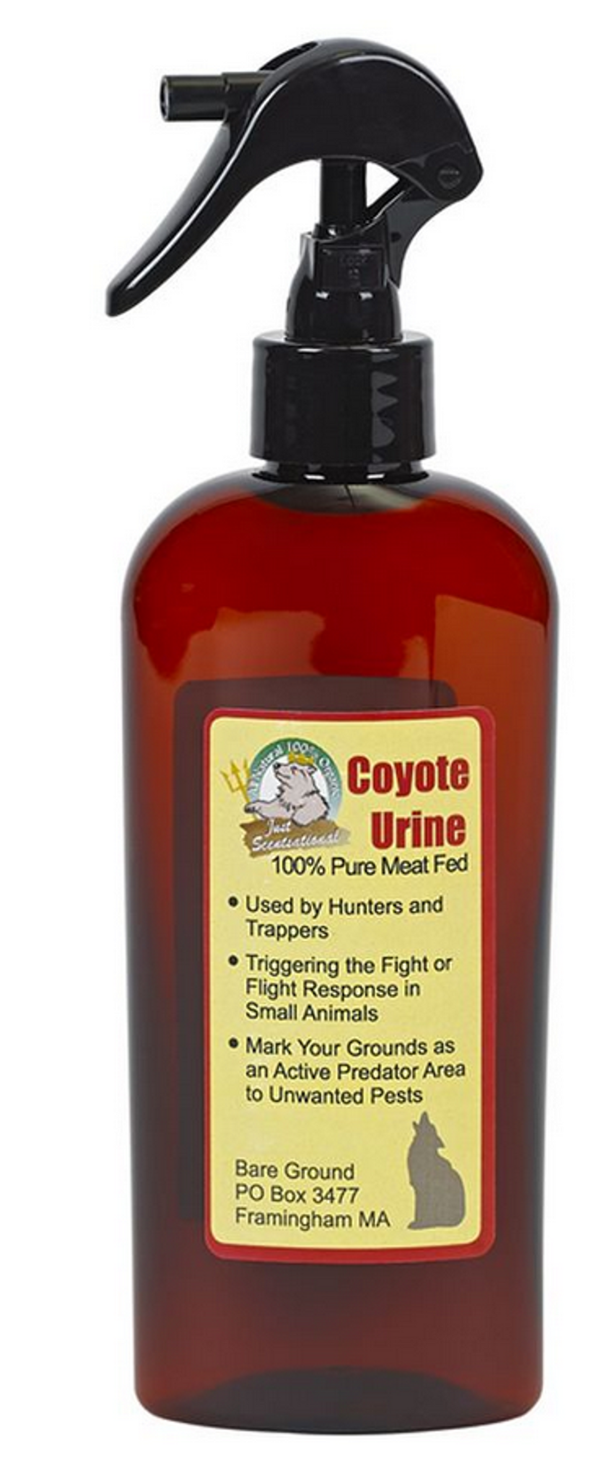 Just Scentsational Coyote Urine Predator Scent, 8 oz Sprayer