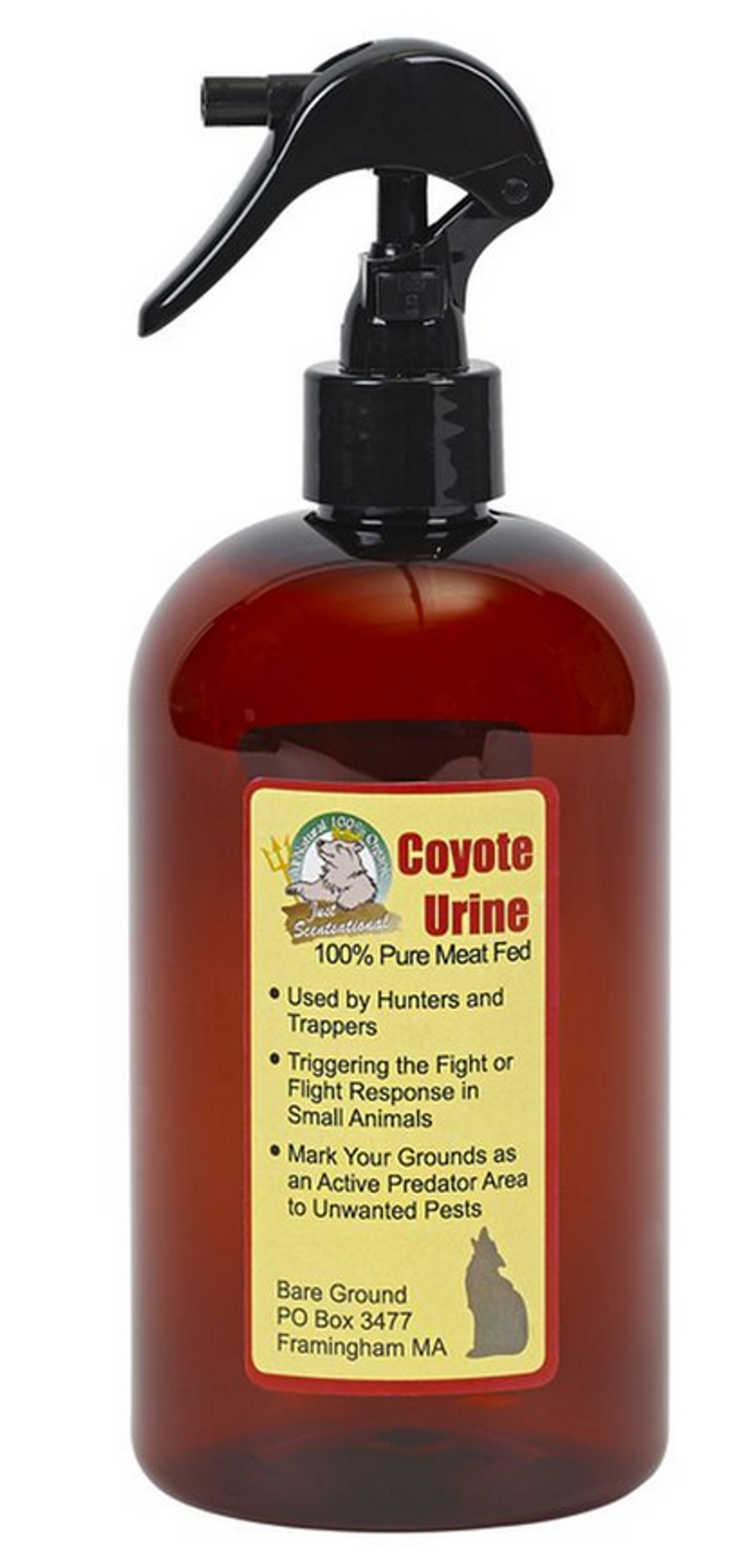 Just Scentsational Coyote Urine Predator Scent, 16 oz Sprayer