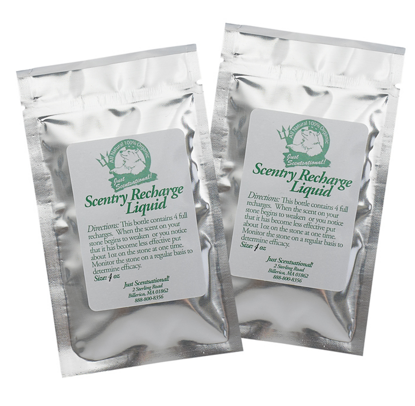 Just Scentsational Coyote Urine Scentry Recharge, Two 1 oz Packets