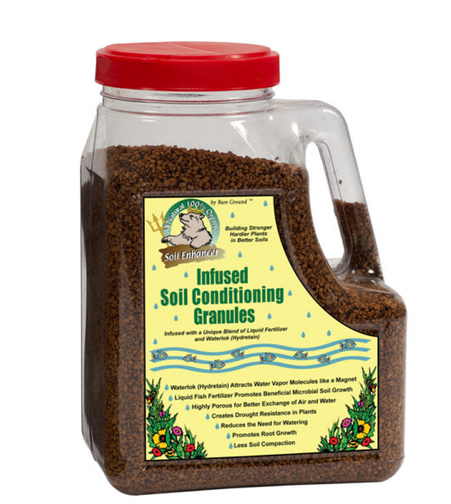 Trident's Pride Soil Conditioning Granules, 5 lb Jug