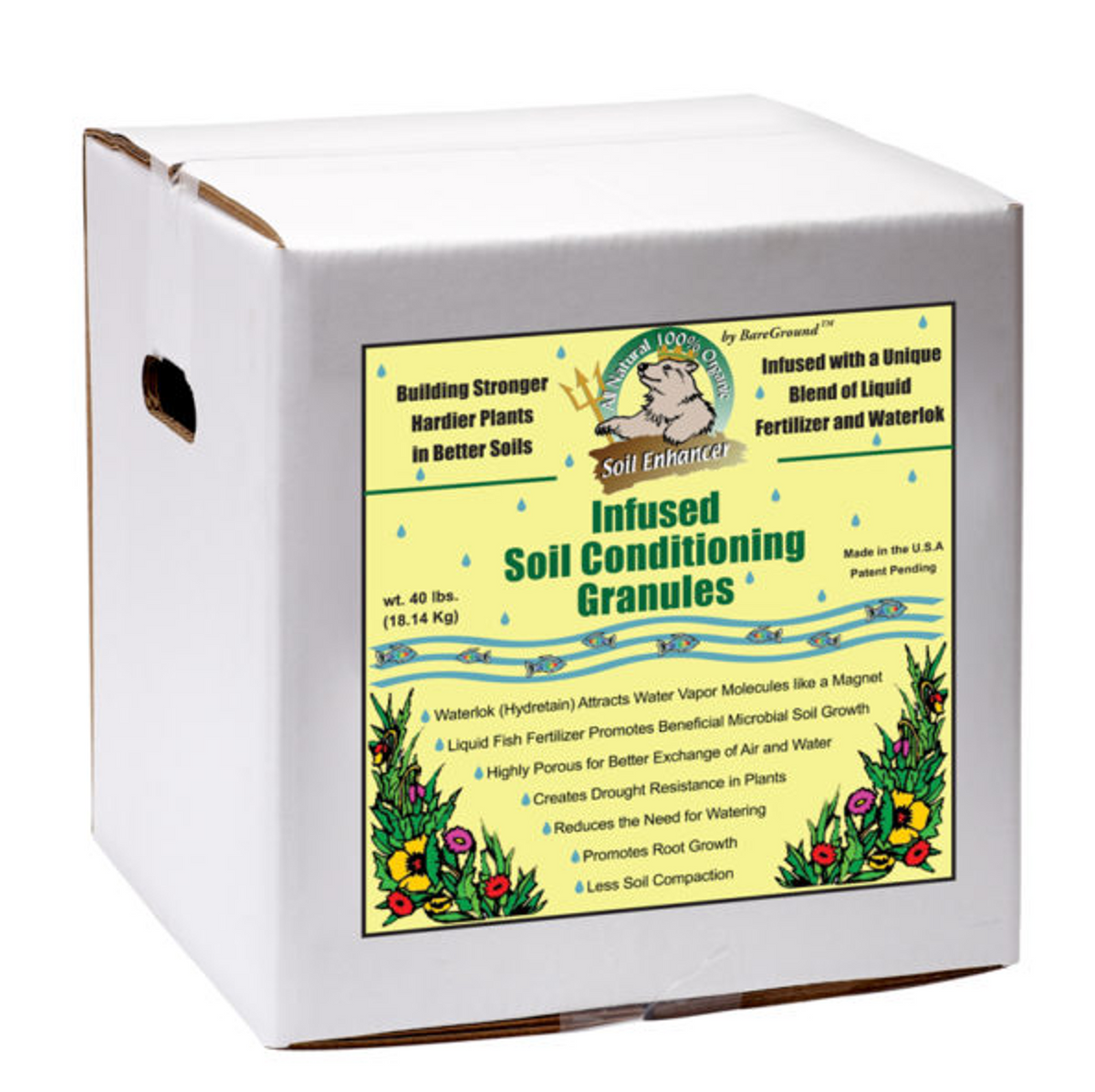 Trident's Pride Soil Conditioning Granules, 15 lb Box
