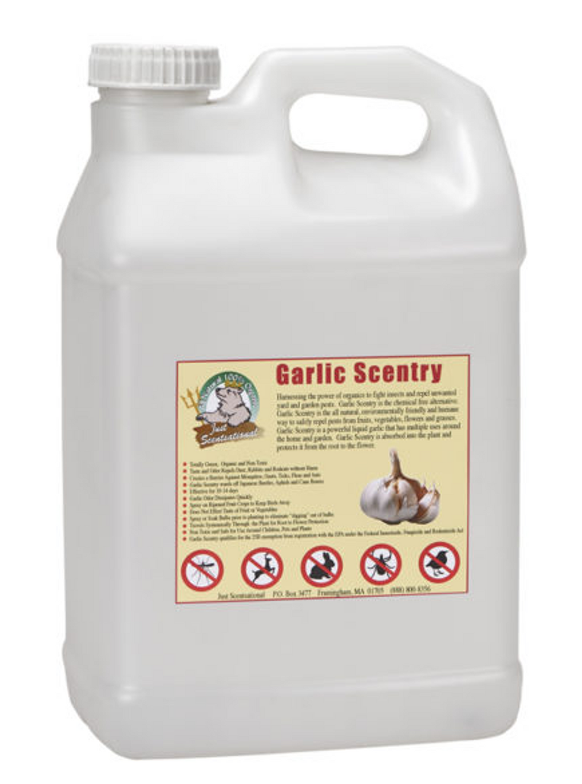 Just Scentsational Garlic Scentry Concentrate, 2.5 Gallon