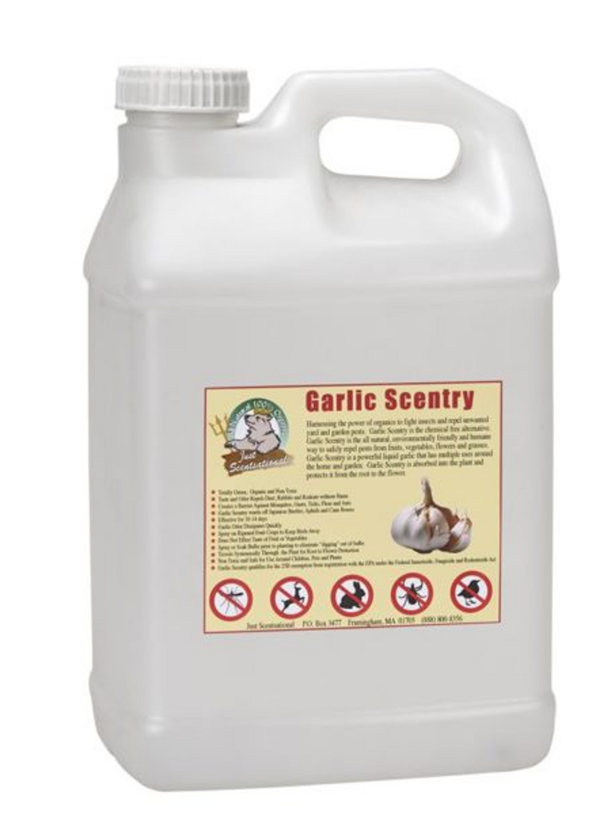 Just Scentsational Garlic Scentry Concentrate, 2.5 Gallon Bulk