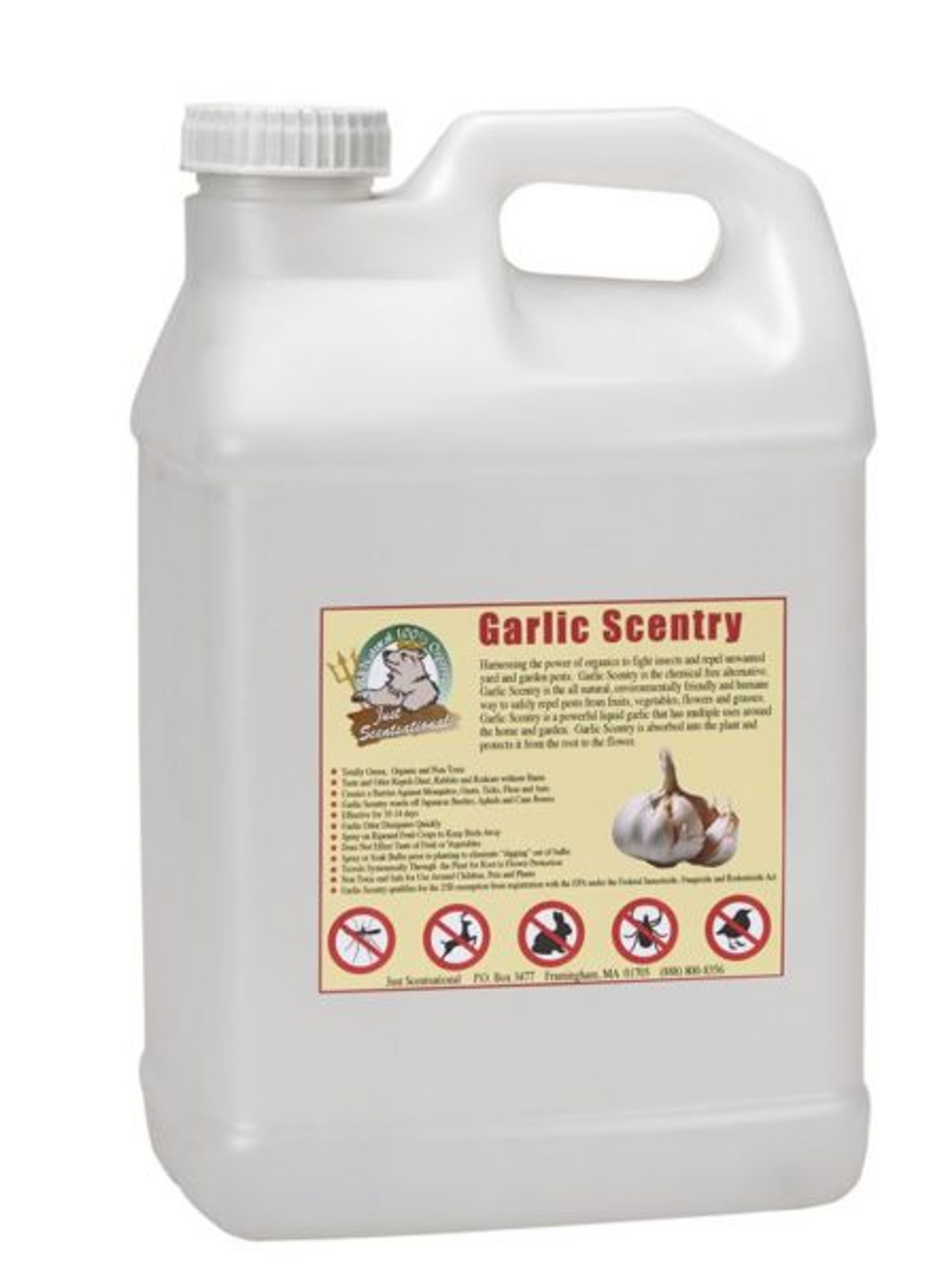 Just Scentsational Garlic Scentry Concentrate, 2.5 Gallon Bulk