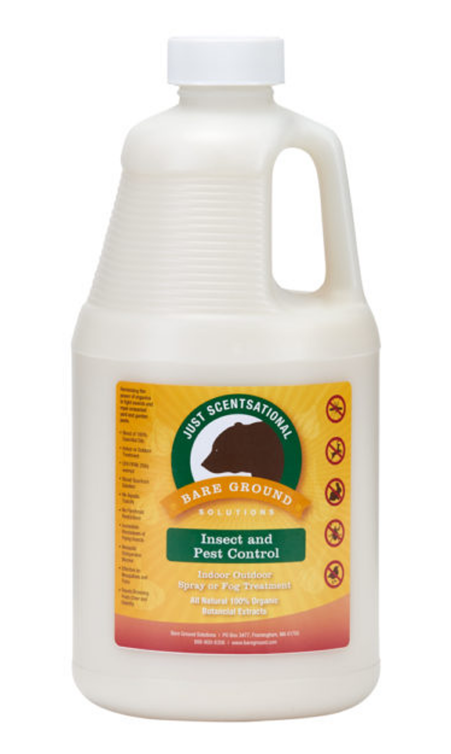 Garscentria Liquid Insect Repellent Concentrate, 1/2 Gallon