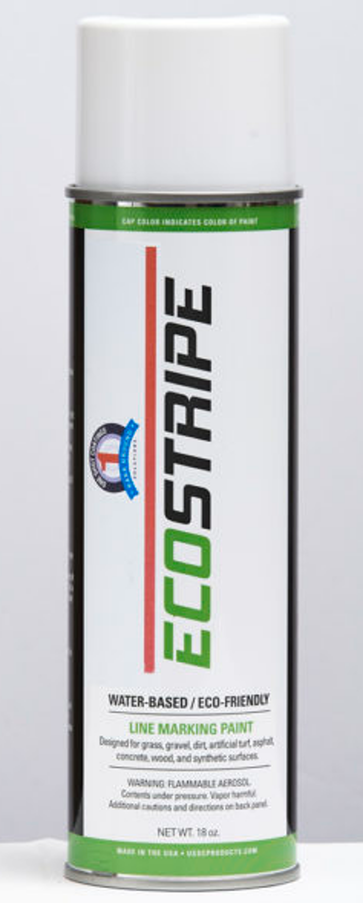 1 Shot Eco-Stripe Utility Marking Paint, 18 oz Fluorescent Orange