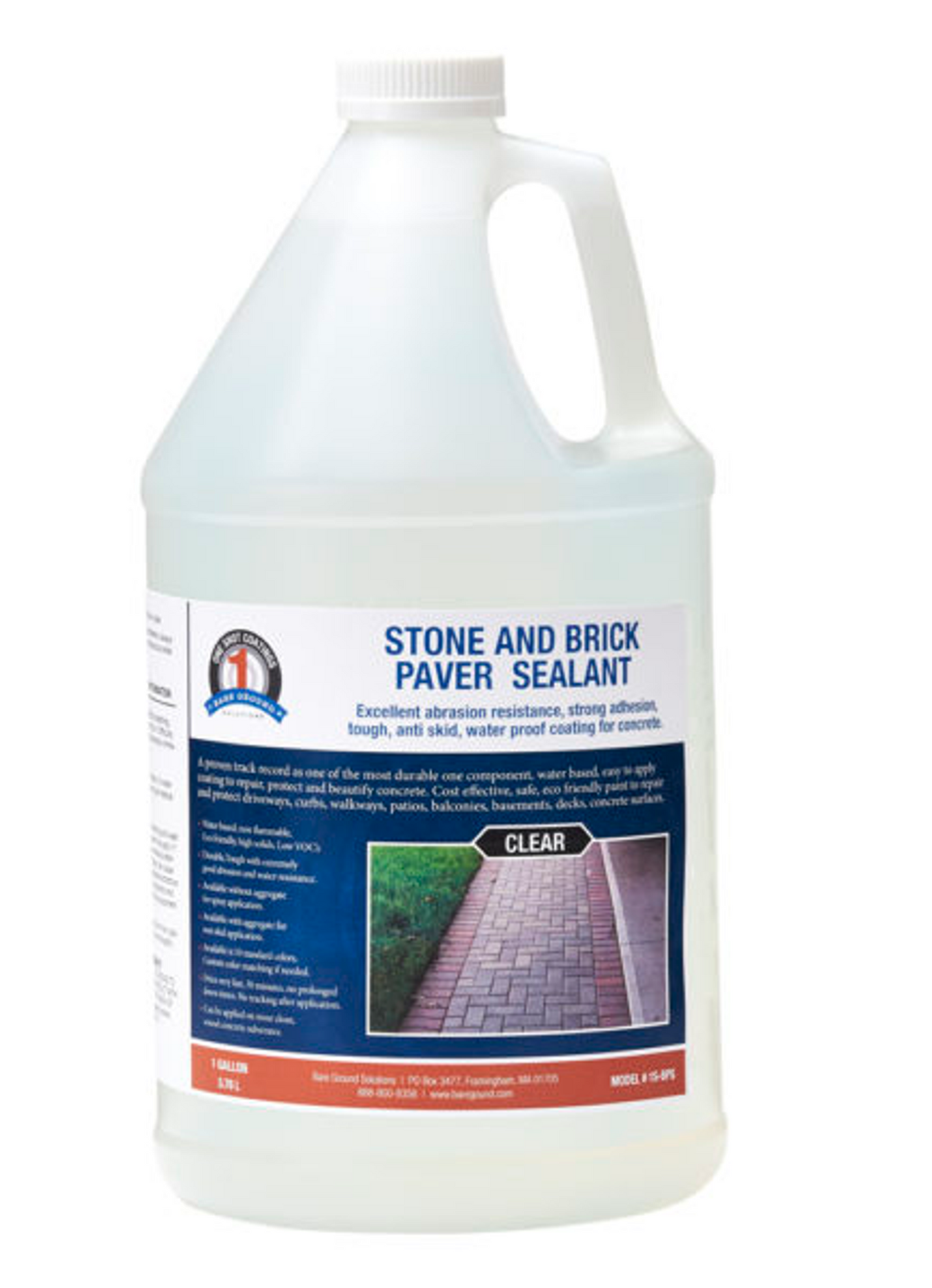 1 Shot Clear Brick and Paver Sealant, 1 Gallon