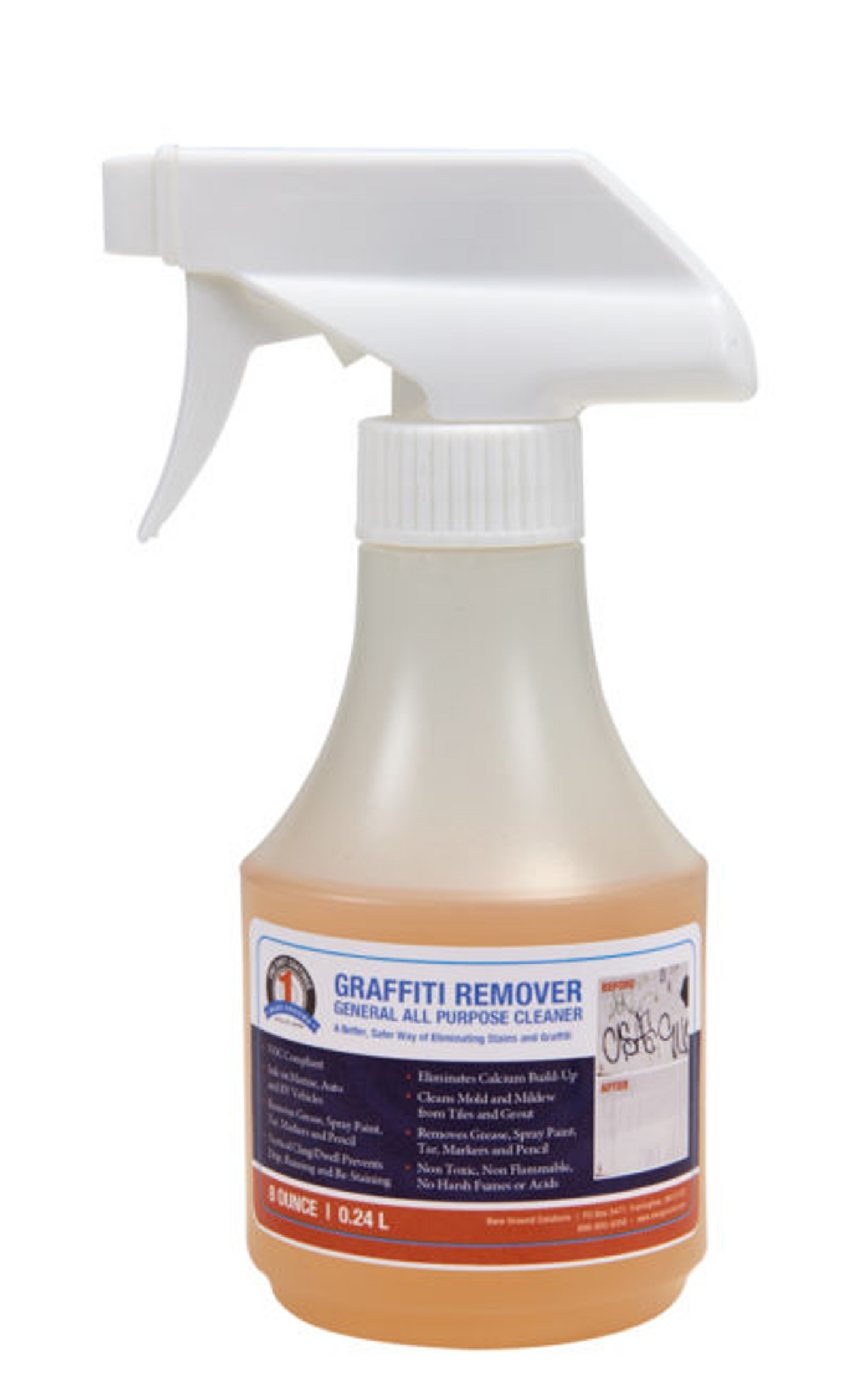 Bare Ground 1 Shot Graffiti Remover & Cleaner (8 oz)
