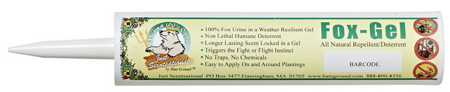 Just Scentsational Fox Urine Predator Scent Gel, 10-Inch Tube