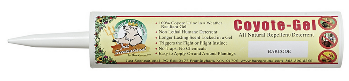 Just Scentsational Coyote Urine Predator Scent Gel, 10-Inch Tube