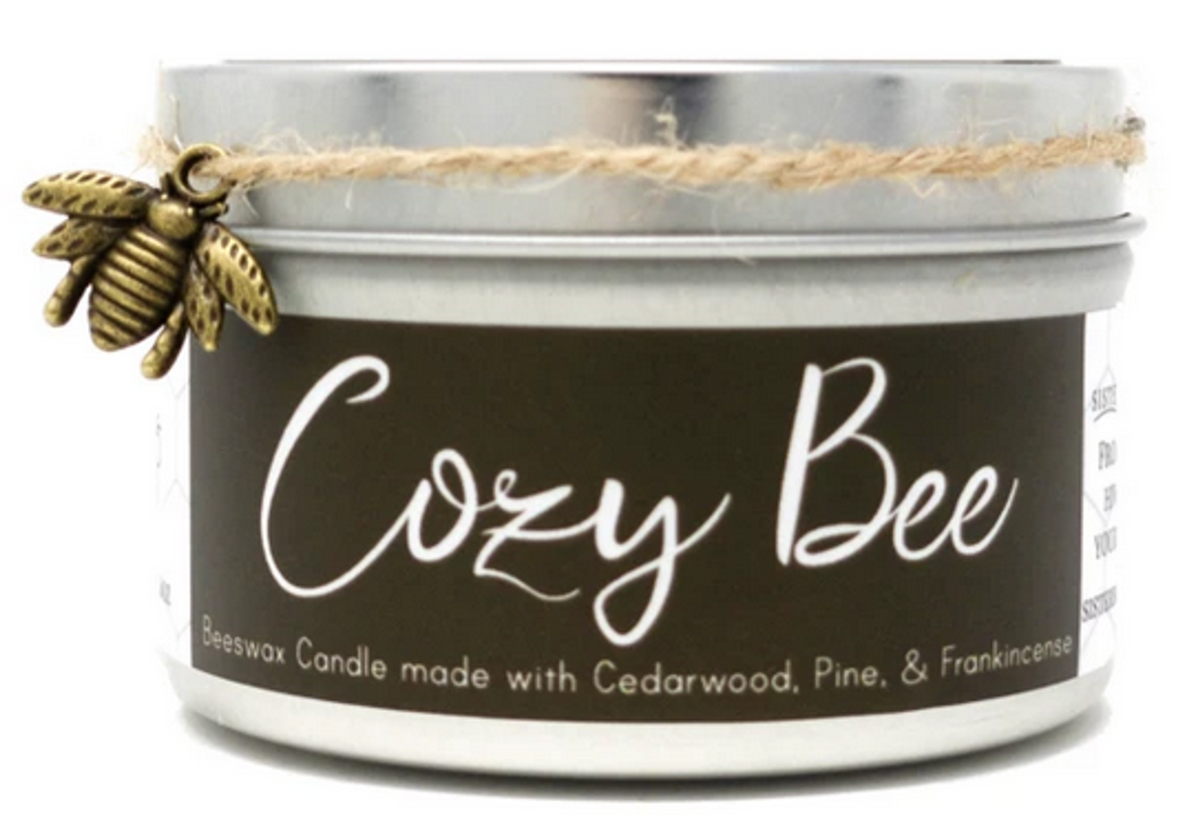 Sister Bees Cozy Bee Beeswax Candle