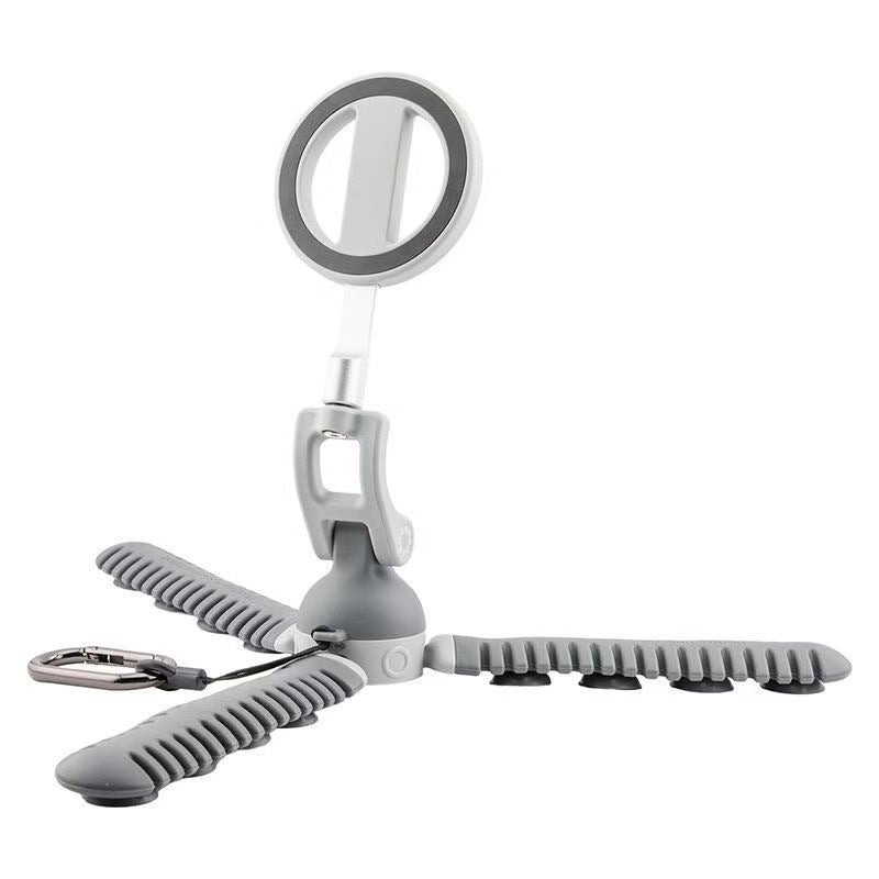 Suction Cup Octopus Magnetic Phone Holder Tripod