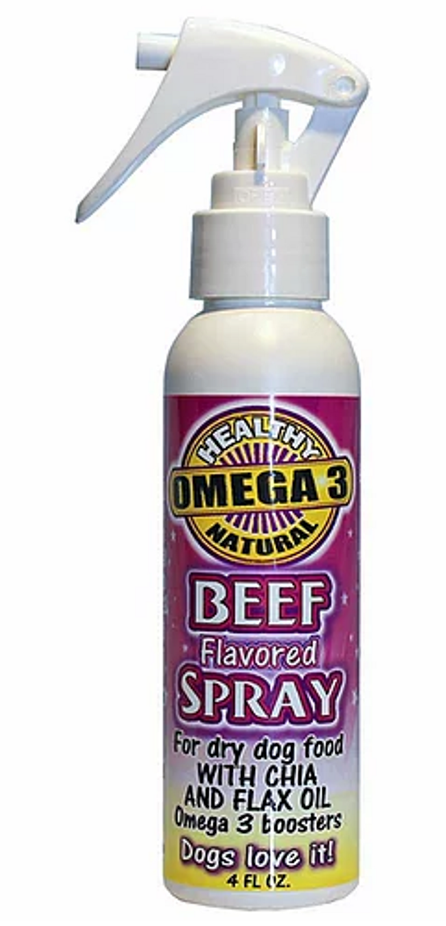 Beef Flavored Dog Food Topper Spray