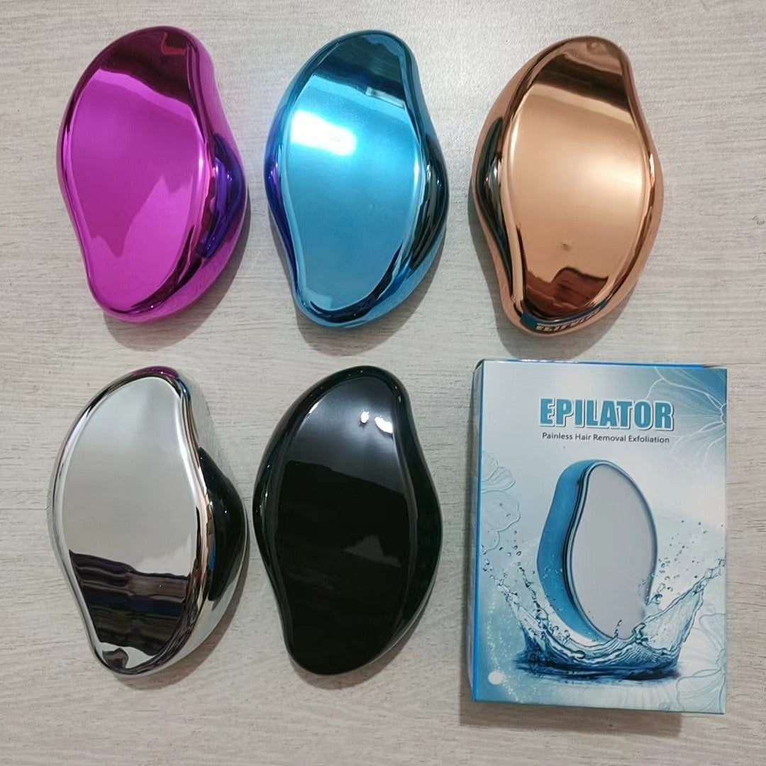 Ergonomic Nano Glass Physical Hair Remover Exfoliation Tool
