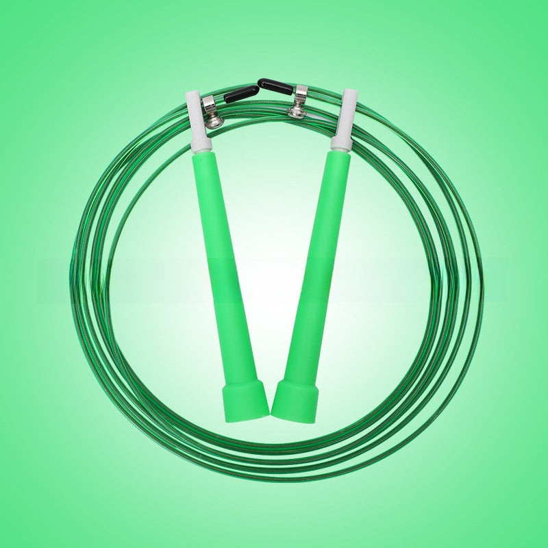 Steel Wire Jump Rope with Plastic Handles