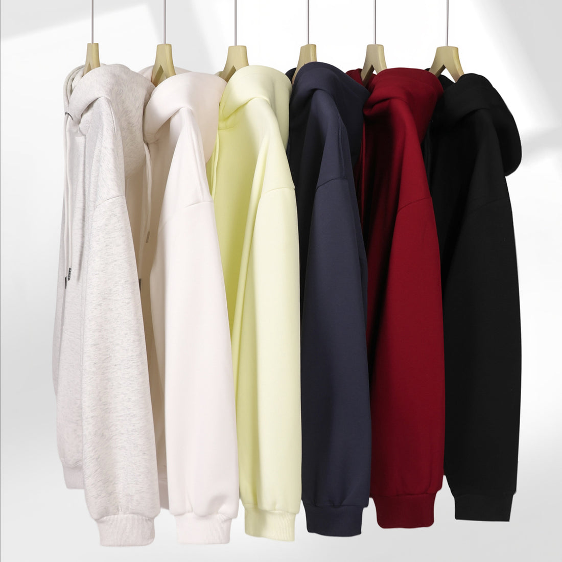 Men's Solid Color Hooded Sweatshirt in 6 Colors, image 2 of 52