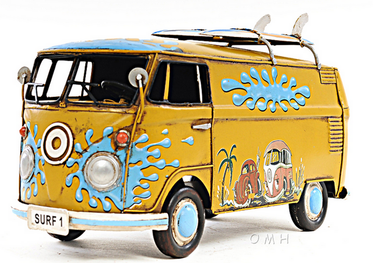1967 Volkswagen Deluxe Bus Model - 1:18 Scale