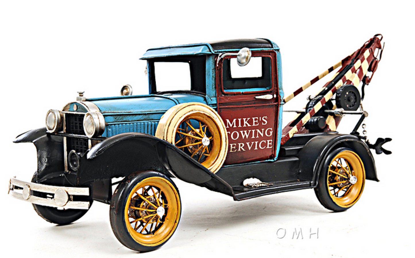 1931 Ford Model A Tow Truck Replica Model - 1:12 Scale