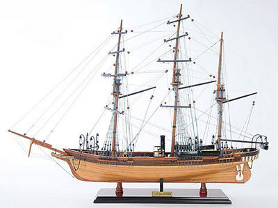 Fully Assembled C.S.S. Alabama Model Ship