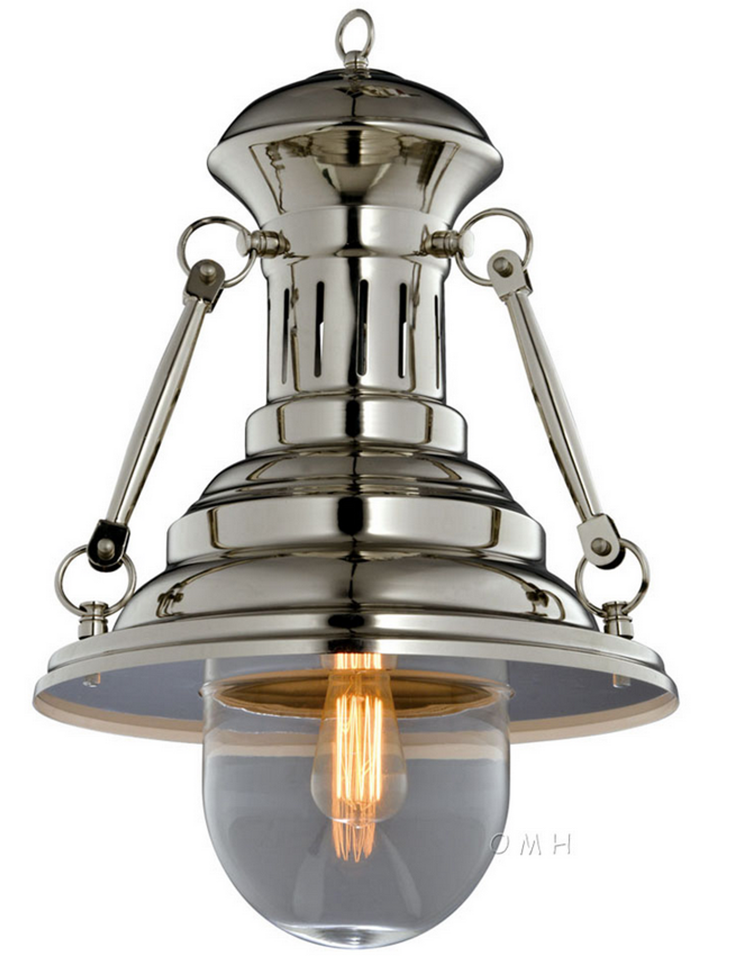 Industrial Nautical Steel Pendant Lamp