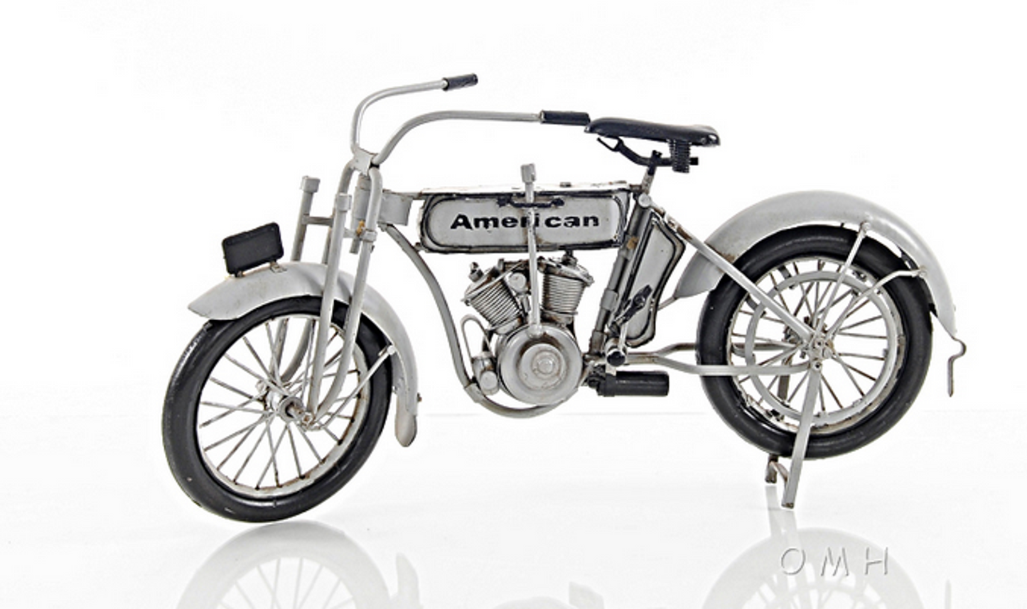 1911 Harley-Davidson Model 7D Scale Model Motorcycle