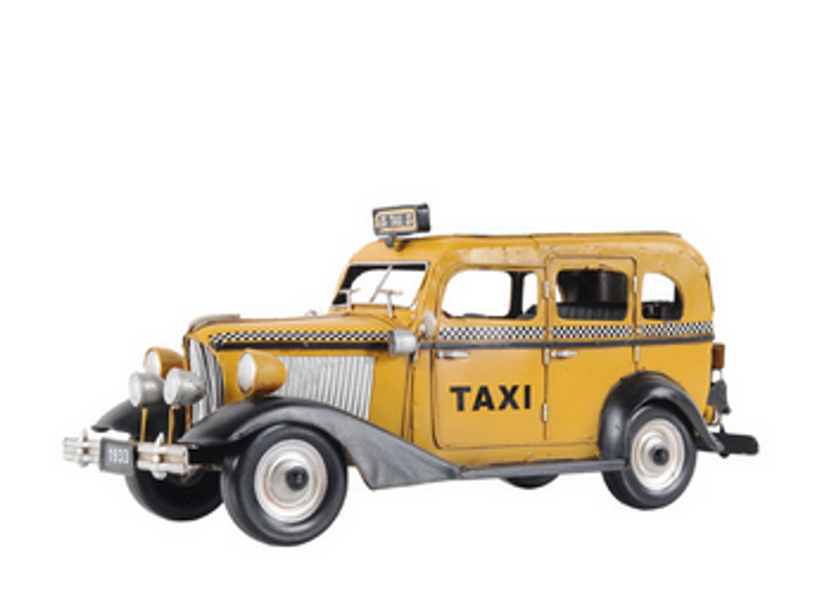 1933 Checker Model T Taxi Cab Scale Model