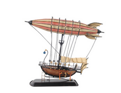 Steampunk Airship Decorative Scale Model